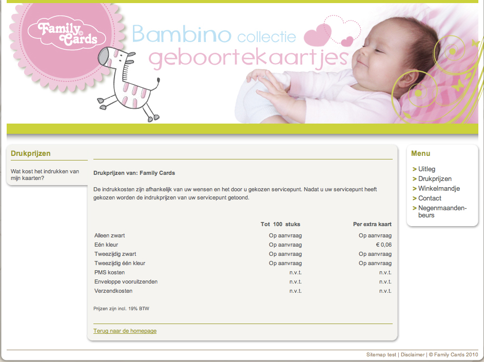 familycards-geboorte