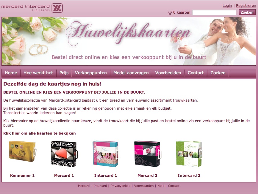 mercard-trouwkaarten